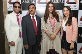 Neha Dhupia Launches Assure Clinic In Ahmedabad