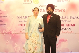 Amarlal Bajaj Appointed As The President of Rotary Club of Mumbai Khar