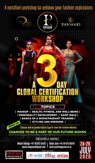 Legend Experts Join hands with Indywood Fashion Premier League for the 3 Day Globally Certified Online Fashion Workshop