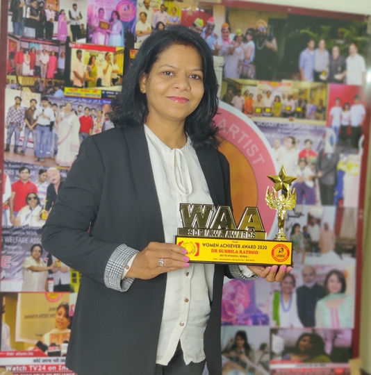 Dr Sushila Rathod MD [AYURVED] Winner Of Women’s Achievers Award