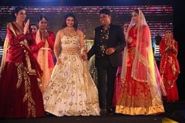 Actress Prachi Desai Walk For Designer Gagan Kumar At Dubai