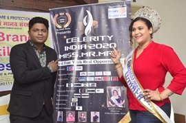 Celerity India 2020 Miss-Mr-Mrs Press Meet With Sonali Arora