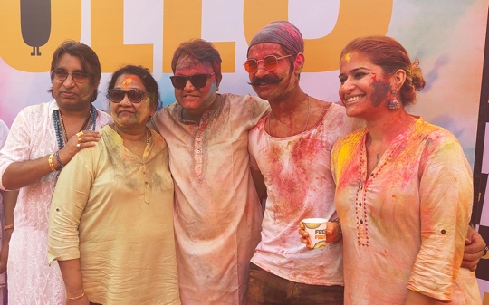 ULLU App’s 2nd year Holi Bash  with a bang – The colourful carnival