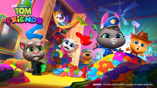 My Talking Tom Friends Is Now Available Worldwide