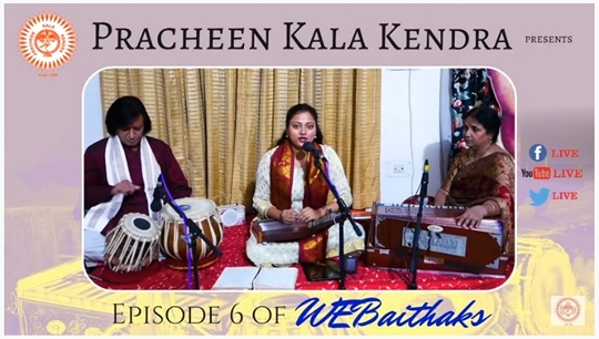 Kendra’s 6th  Webaithak  Marked  By Melodious  Vocal Recital