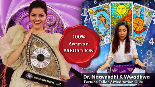 Dr Naavnedhi K Wwadhwa Predicition came true Rubina won Bigg Boss 14