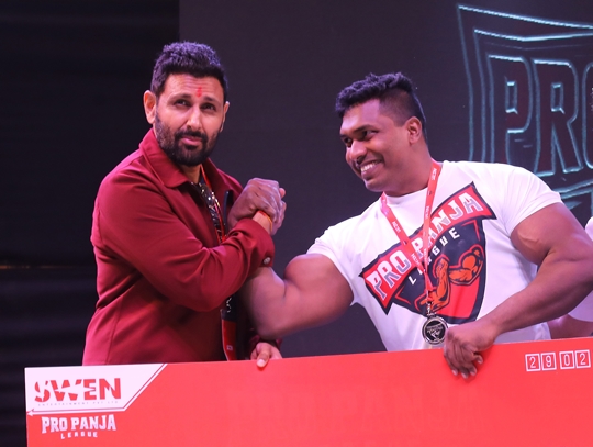 Pro-Panja League India’s Only Arm-Wrestling League, at Radio Club Mumbai on Feb 14