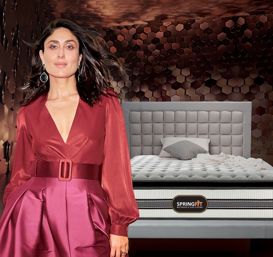 Kareena Kapoor reveals Springfit Mattresses are the source of her Secret Energy