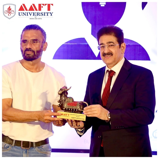 AAFT University Session 2022 Inaugurated by Suniel Shetty