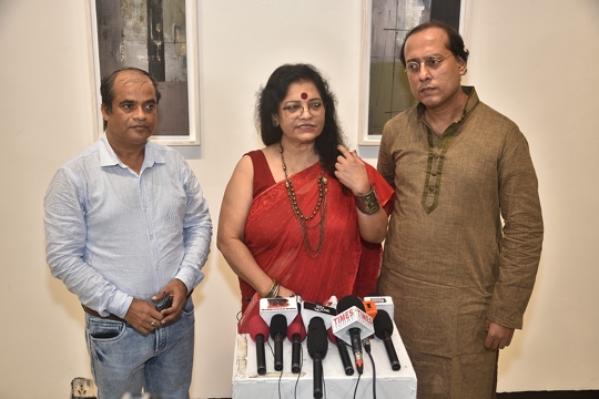 Najma Akhter’s 11th Solo Show  Lyrical Abstraction – Bangladesh At The Core Well-Received At The Jehangir Art Gallery Mumbai