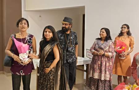 “Within” Solo Show By Contemporary Artist Maitrry P. Shah In Nehru Centre Art Gallery