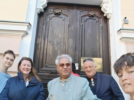 His Eminence Prof  Dr  Madhu Krishan – Eminent Scientist And Global Peace Leader – Honored In Hungary During WWII Victory Day Commemoration And World Congress For Global Peace