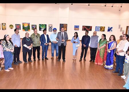 THE ART OF NOW An Exhibition of Paintings by  Rritu Goel, Rosy Guniti, Jyoti Chordia, Itee Jain