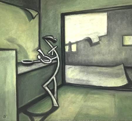 Amitabh Ashesh’s ‘Yufism’ – A New Compositional Platform For Painting Presented At The Jehangir Art Gallery