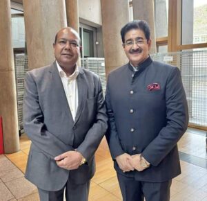 Dr. Sandeep Marwah Honored In Edinburgh, Scotland For Setting Ten World Records In Media And Education