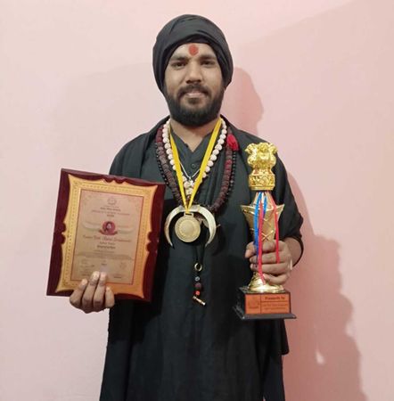 Omkar Nath Ji Honored With “Bharat Gaurav Samman” For His Spiritual Excellence, Art, And Dedication