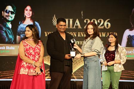 Naresh Bagged The Best Actor- Director Award For Marathi Film “AMBUJ’ And Was Honoured With The Youth Icon Indian Award 2026