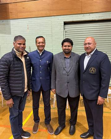 Top Leading Lawyer V. K. Dubey, Chairman Of Vkdl Npa Advisory Council, Receives Distinguished Honour At The 2nd International Bar & Bench Badminton Championship In London