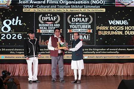 Kalyanji Jana’s 5th Bharat Gaurav Icon Award 2026 Held In Delhi